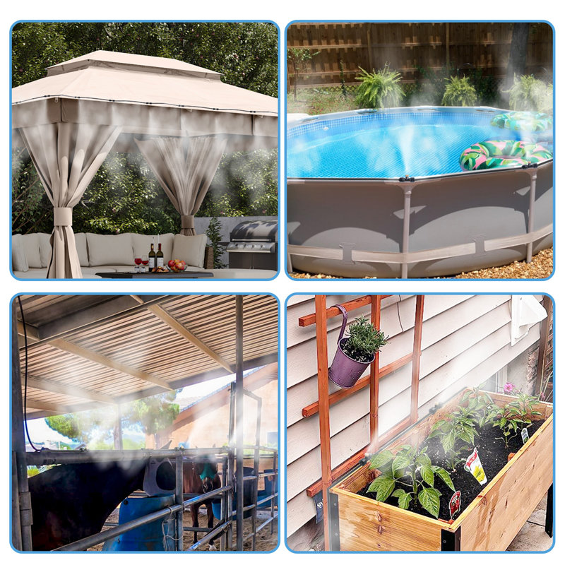 50Ft Misting Cooling System, 50 Ft