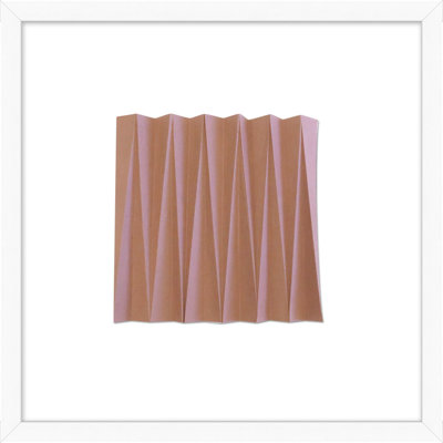 Dimensional Folded Accordian 3 Print by Mat Sanders