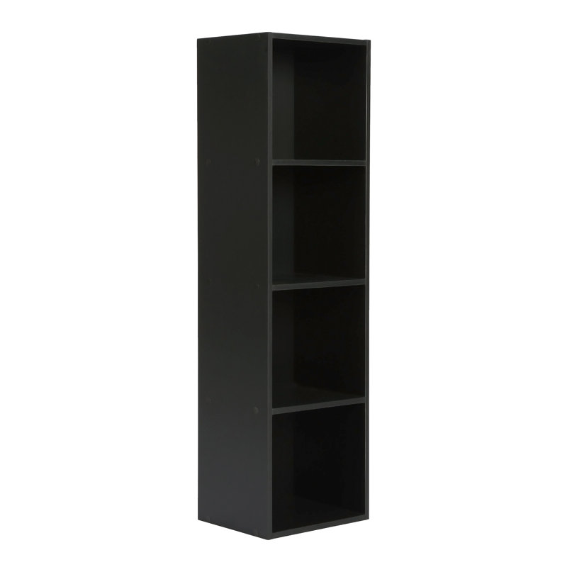 Quirita 106cm H x 30cm W Cube Bookcase, Black