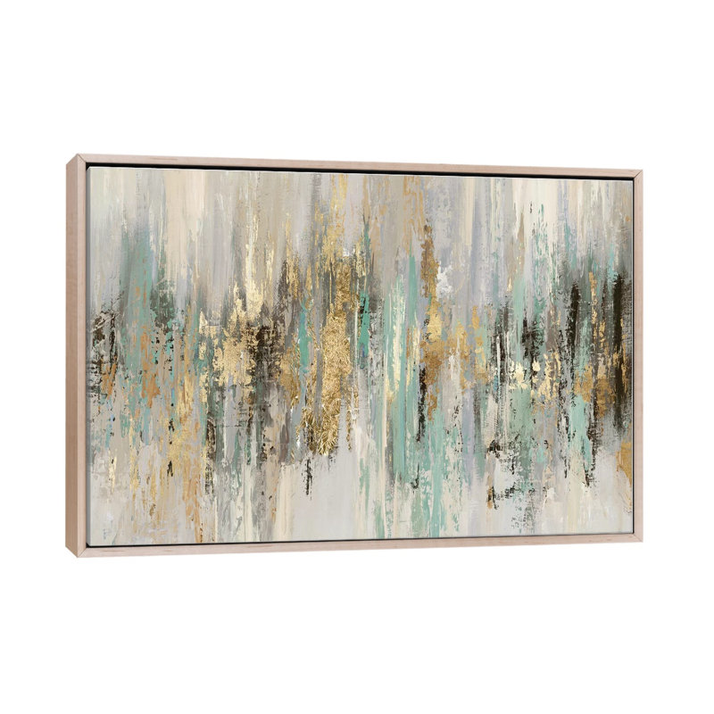 Print on Canvas, 66.04 cm H x 101.6 cm W x 4.445 cm D, Oak Floater Framed