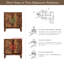 Armoire de rangement multifonctionnelle à grande capacité avec tablette réglable-122810575