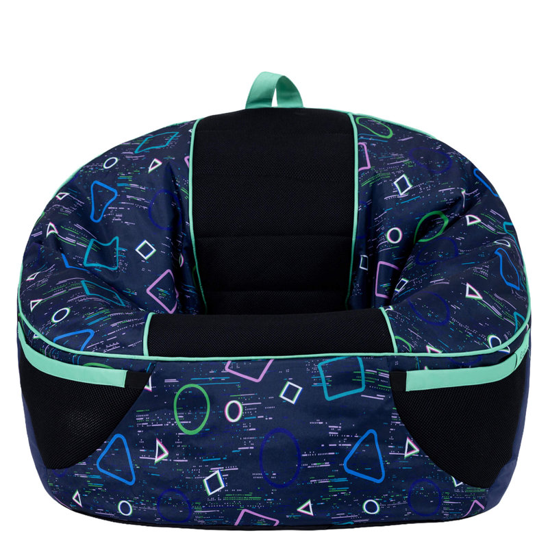 Bean Bag Bazaar Almeria Kids Gaming Dome, Navy