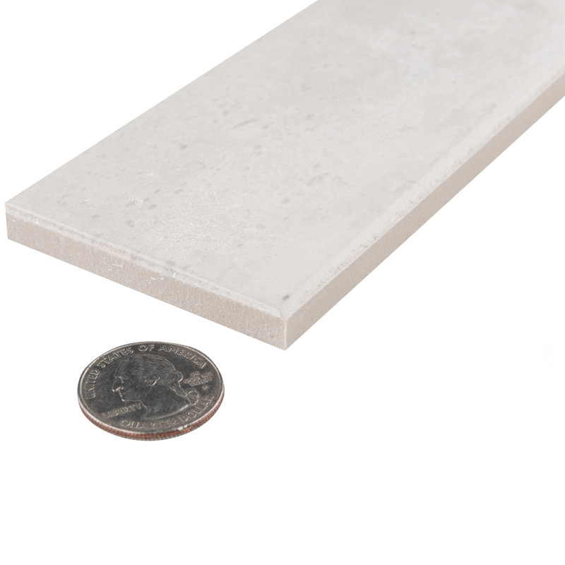 Capri 3" x 10" Porcelain Stone Look Subway Wall Floor Use Tile, Neve
