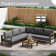 Corsairs 550 - Person Modular Patio Conversation Sets with Cushions