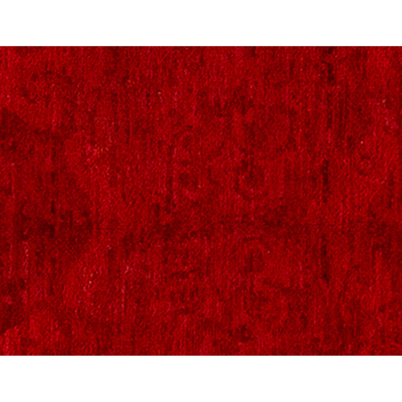 Tapis rouge et vert noué à la main de haute qualité