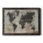 Carte du monde - reproduction de cadre photo sur toile-266255538-266255537