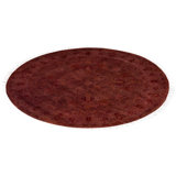 Overdyed Hand-Knotted Wool Modern-Contemporary Red Area Rug 3' 1" x 3' 1"