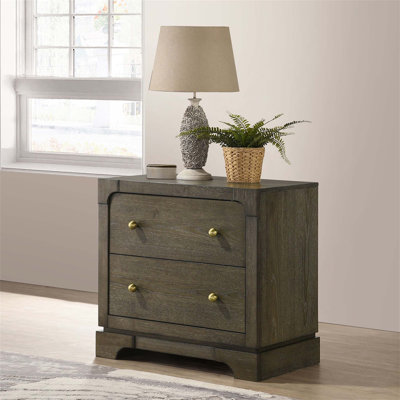 Table de chevet 2 tiroirs Sundance Cocoa