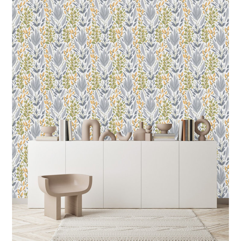 Carreau de papier peint auto-adhésif l 25 po, L 2,09 pi x L 18,75 pi