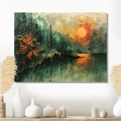 Charron - Art abstrait paysage mural