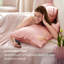 Ensemble de 2 taies d'oreiller en satin, 300 fils, sable gris, GentleSoft ™-359644241-359644265
