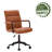 Stephanie Faux Leather Office Chair with Steel Base-61972224
