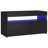 vidaXL TV Stand Sideboard Entertainment Center Media Unit with LED Lights