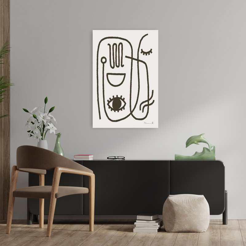 Art contemporain contemporain abstrait, H 36 po x l 24 po