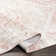Tapis oriental rose / blanc Cabello