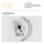 Bothwa Home 6" CUPC Certified Harlow Single Handle Bathroom Sink Faucet (Brushed Nickel Finish)-121292170