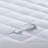 Deep Pocket Waterproof Mattress Pad,White