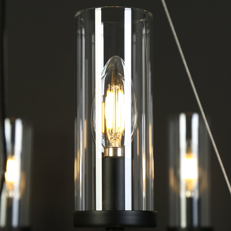 Lustre de salle à manger à roulettes l 9 po Jacinta