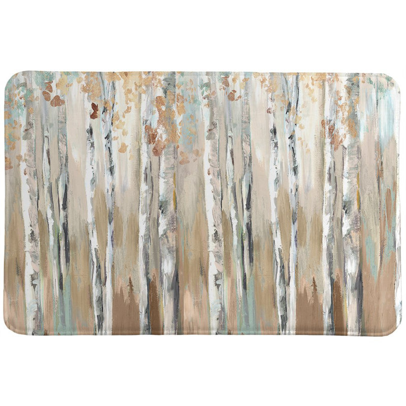 Tapis à mémoire de forme Woods at Dusk par Laural Home