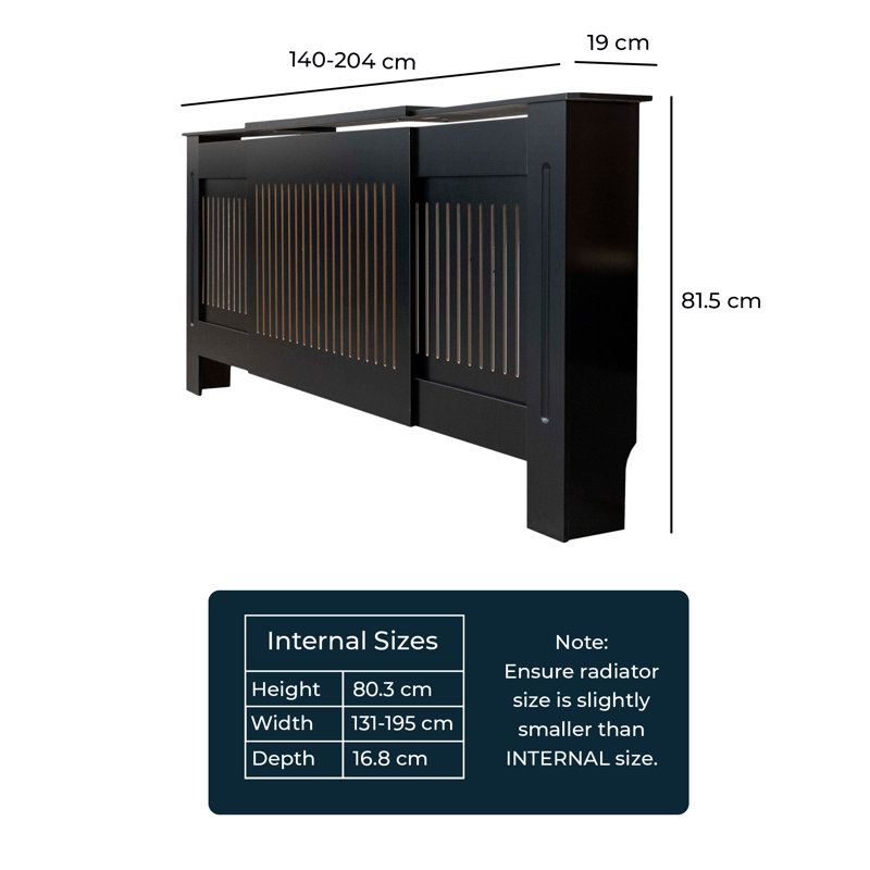 Chacon Adjustable Radiator Cover