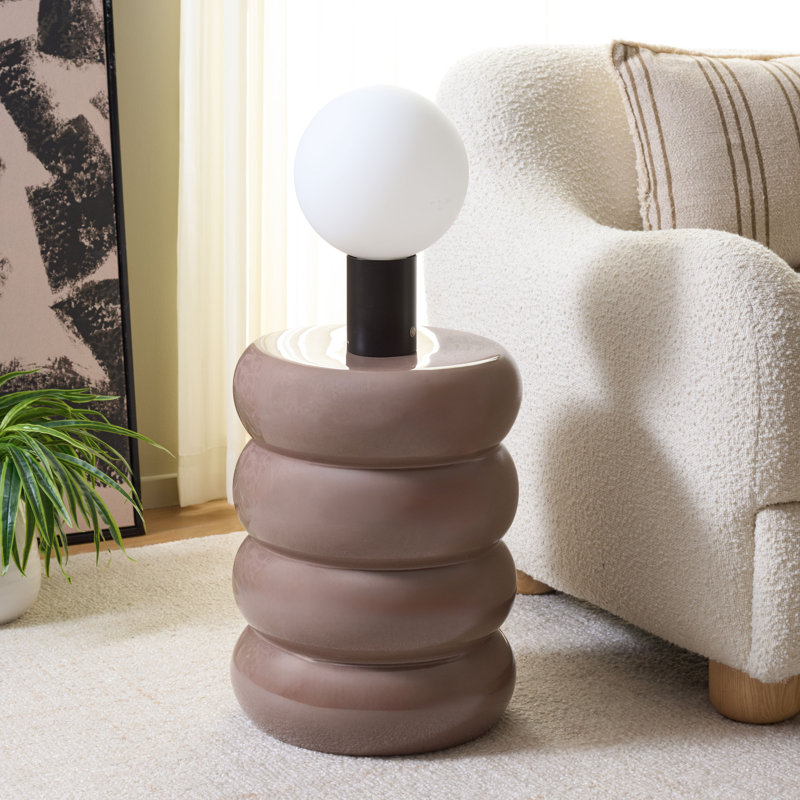 Tabouret de jardin Dylan, Taupe