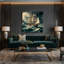 Art mural sur toile bleu nautique moderne maritime-418387798