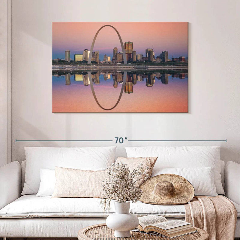 Rorry St Louis Skyline, 30" H x 45" W