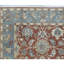 Tapis oriental en laine noué à la main Lamani de couleur rouille / bleu / beige