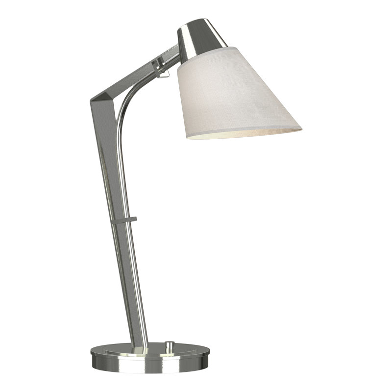 Reach 21.9" Desk Lamp, Natural Anna, Black