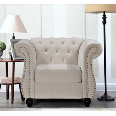 Fauteuil d'appoint Chesterfield