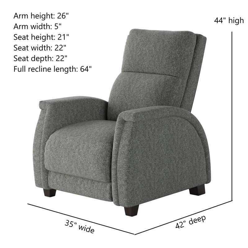 Venus Zero Gravity Recliner, Light Gray