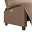 Fauteuil inclinable électrique Callum, chameau, similicuir-1619504534