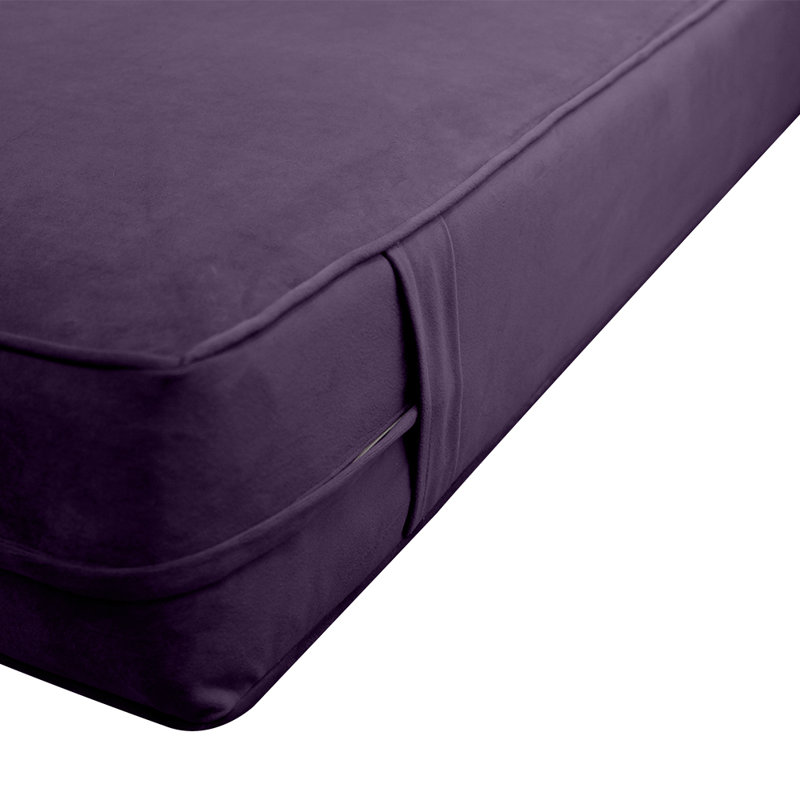Mesud Zipper Mattress Protector Mattress Protector Case Pack, Purple