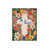 Beige / bleu / croix florale verte «Il est ressus