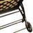 Cashin Outdoor Metal Single chaise with Cushions