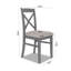Bayou 50cm H Upholstered Cross Back Side Chair-17222739