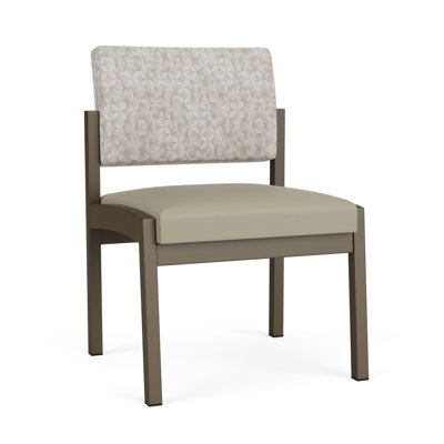 Chaise sans accoudoirs en acier Lenox
