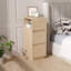 25cm W Manufactured Wood Bedside Table-1355050677
