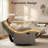 36.43'' Wide Manual Recliner Chair Swivel Rocker Glider Recliner, Nursery Glider Recliner, Corduroy Nursery Recliner Chair For Living Room-Brown(set of 2)-1771361840