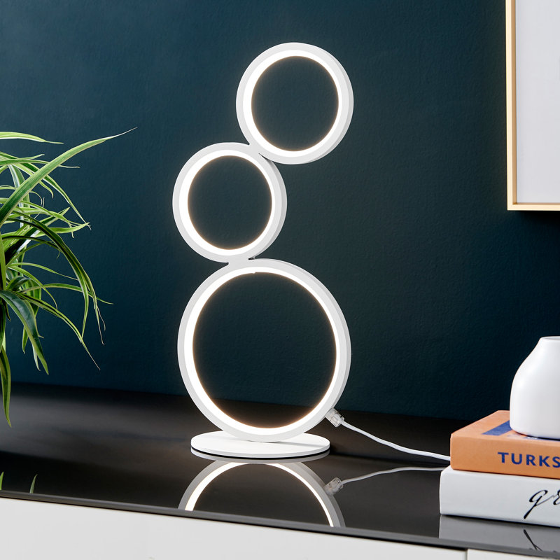 Lampe fantaisie Dunlo, Blanc