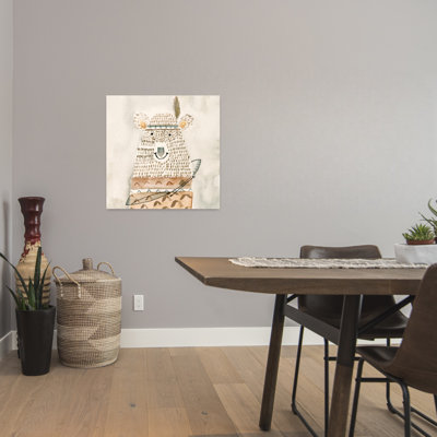 Ours amérindien, art urbain contemporain