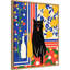 «Paws and Patterns Cat» par Mauriello, reproduction d'art sur toile encadrée-1549500454