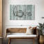 «Wooden Love», reproduction d'art sur toile-614795218