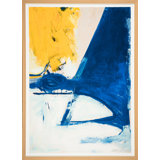 Blue Sail Print by Robert Robinson
