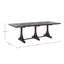 Adams 94" Solid Wood Trestle Dining Table