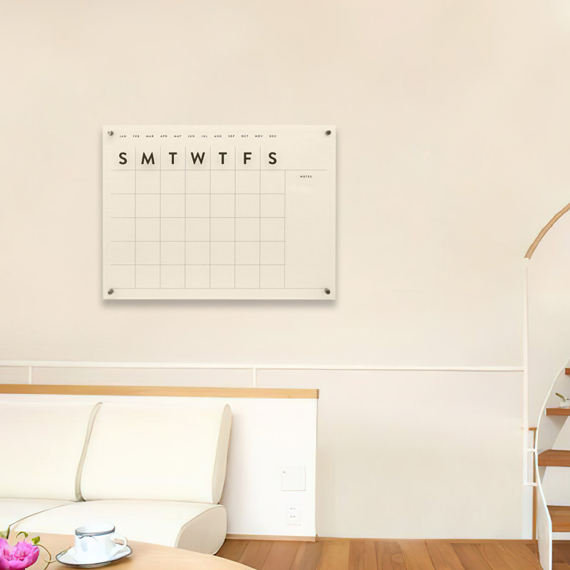 Parisloft No Acrylic Wall Acrylic Whiteboard, 18" x 24"