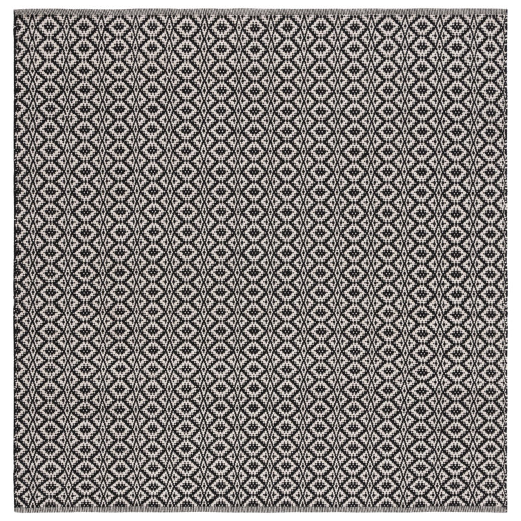 Whyte Hand Woven Cotton Ikat Rug