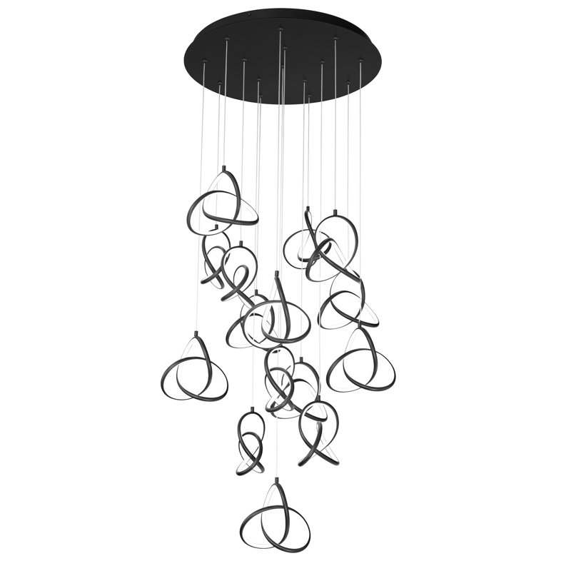 Vornado Multi-Light Pendant, Black