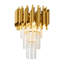 Lampe murale en cristal 2 lumières Imhotep-1840332916
