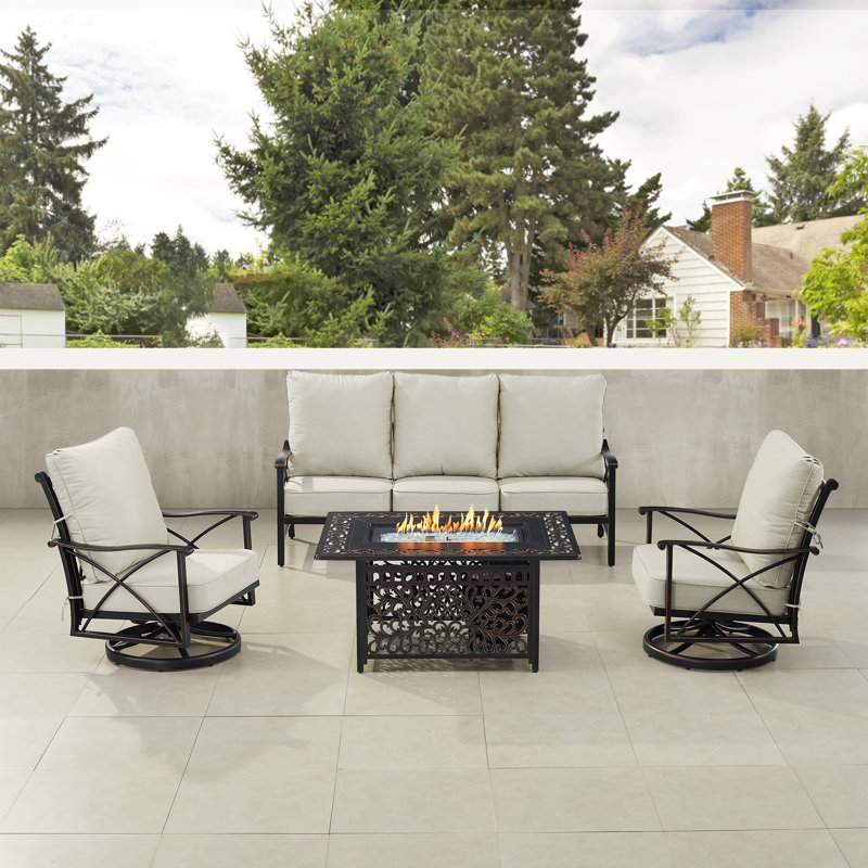 Tekira Outdoor 5 - Piece Conversation Set